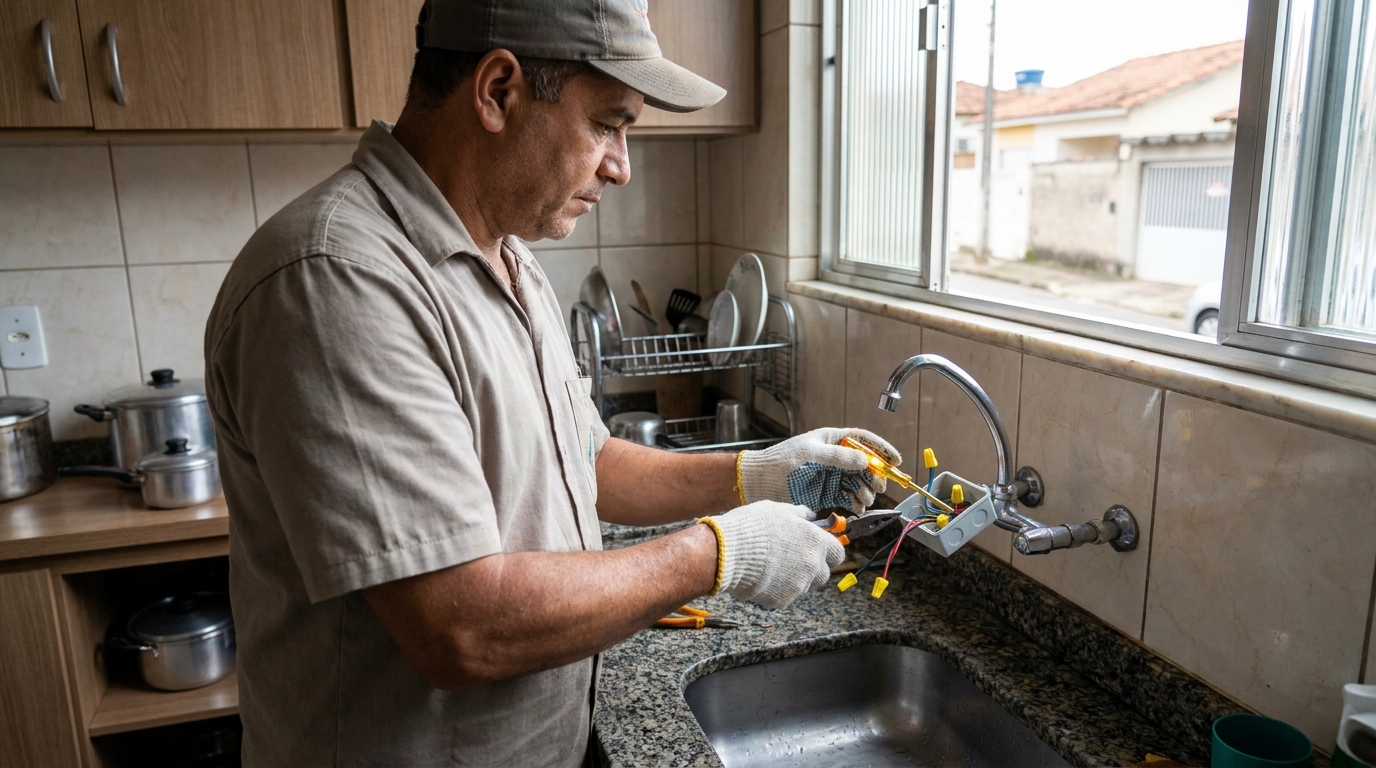 Adequação de Ponto Elétrico em Goiânia‑GO
