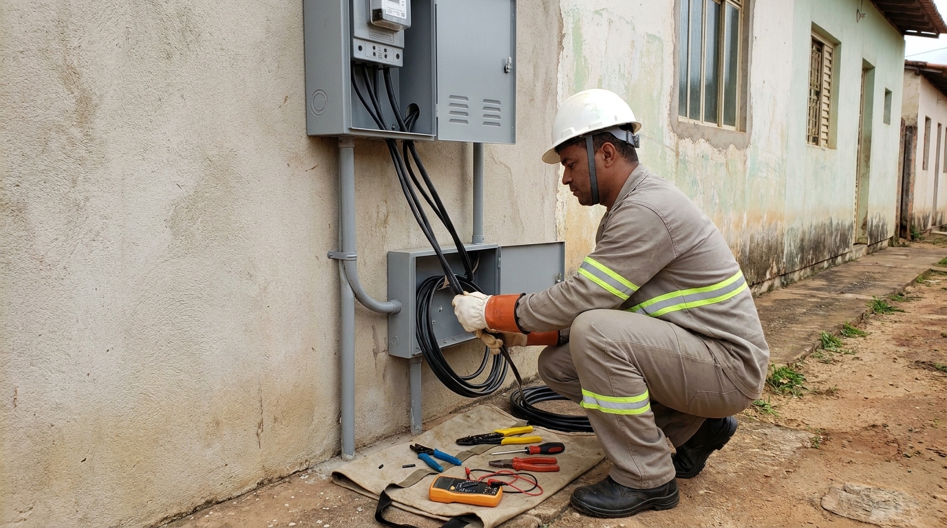 Regularização de Entrada de Energia no Setor Sudoeste, Goiânia‑GO