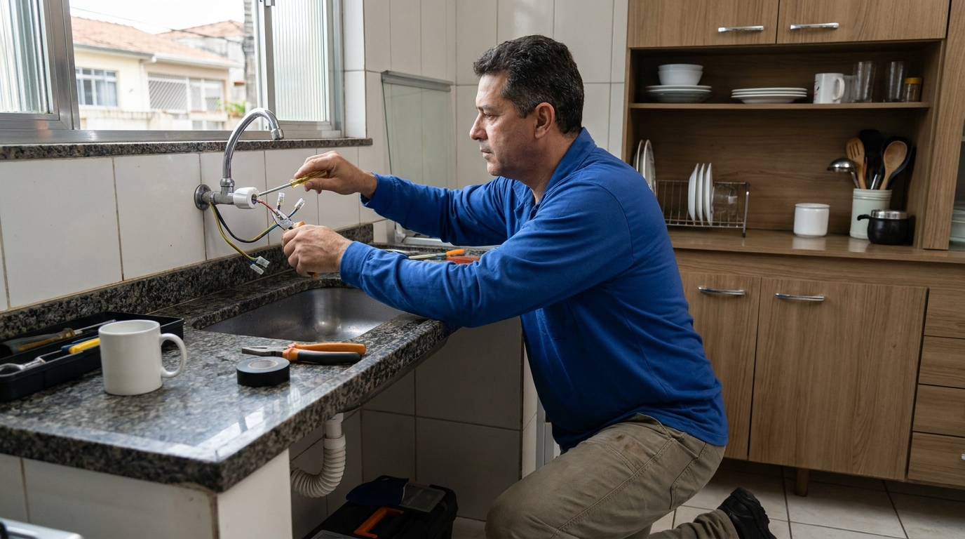 Reparo em Torneira Elétrica em Goiânia‑GO